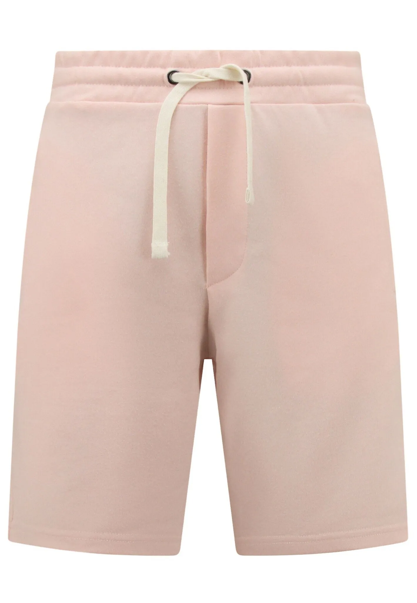 Enos Hoodie Heren met Rits - Jogging Shorts Heren - SET -  Pink