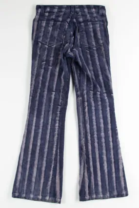 Faded Striped Corduroy Bell Bottoms (sz. 28)