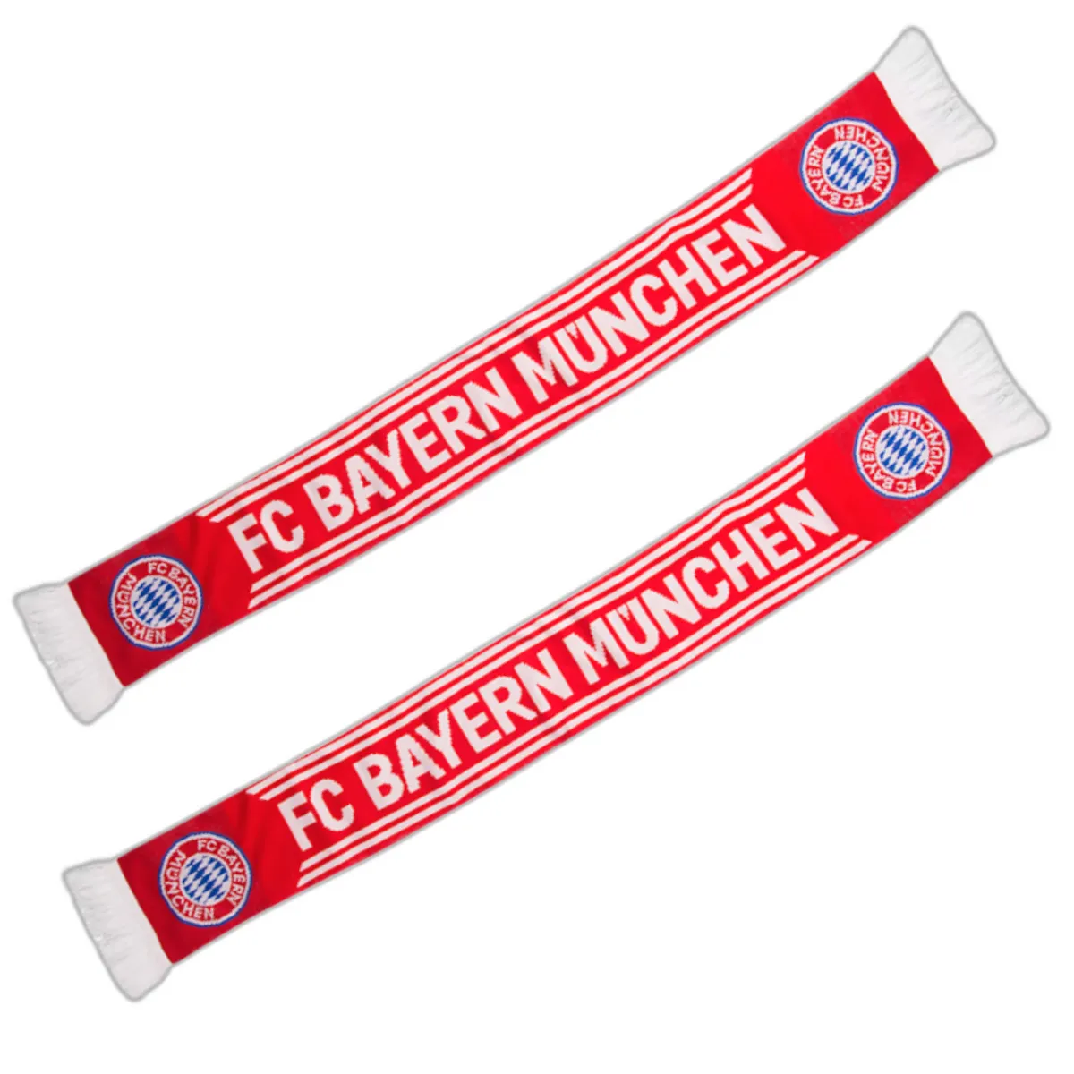 FC Bayern Munchen Home Scarf - Red/ White