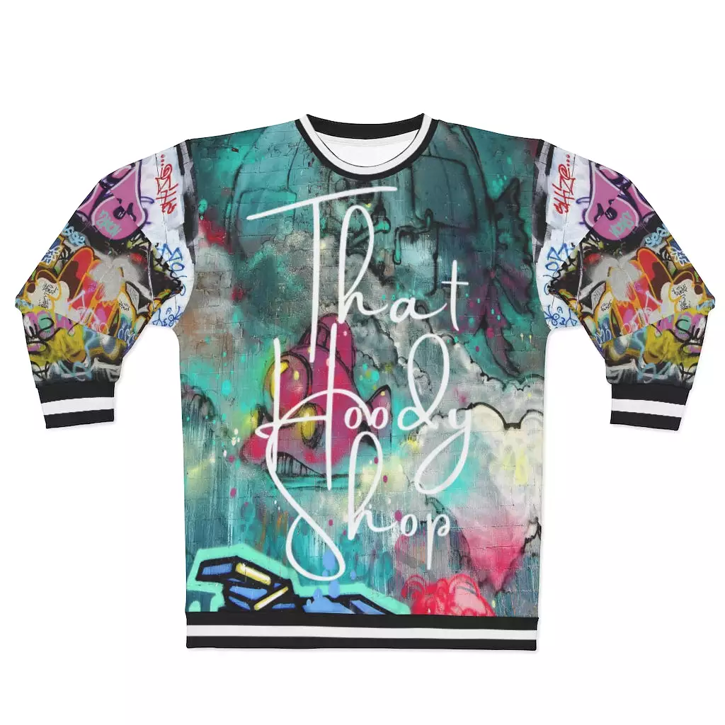 Fishbowl Life Graffiti Unisex Sweatshirt