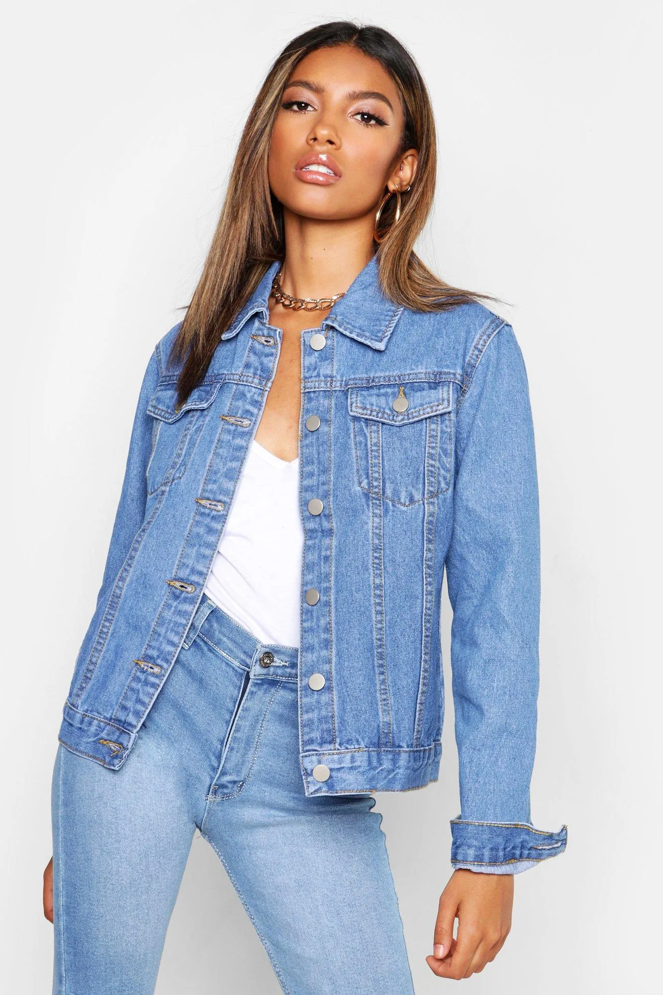 Fitted Denim Jacket