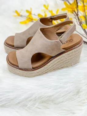 FRANCIE ESPADRILLE WEDGE-TAUPE