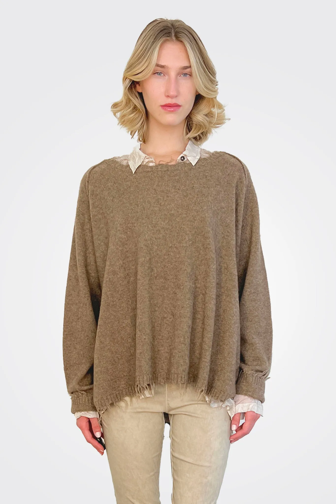 Fridge Knit Sweater - Camel