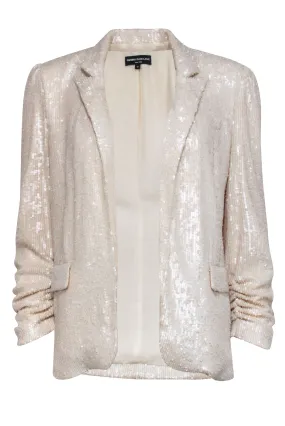 Generation Love - Ivory Serafina Sequin Blazer Sz M