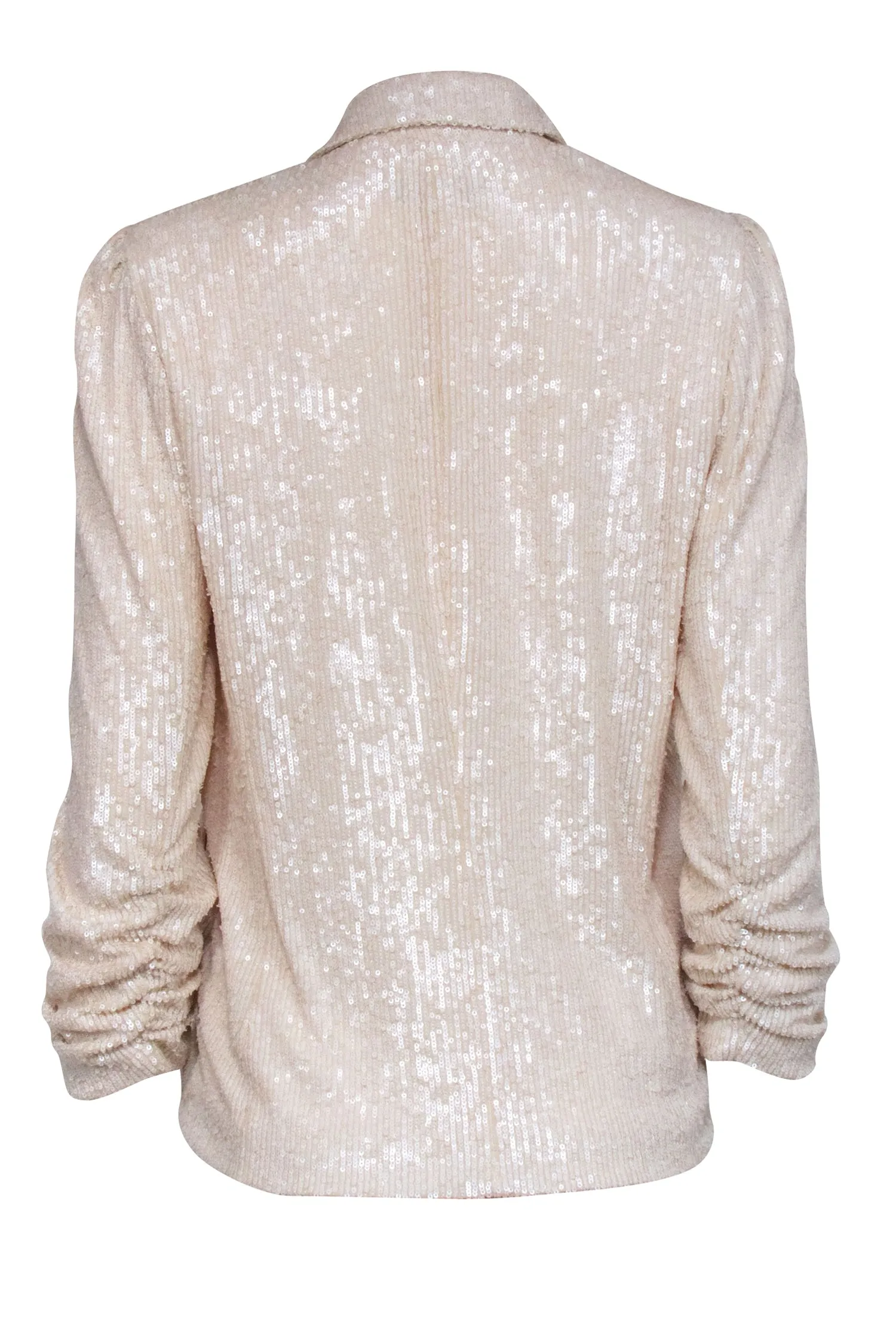 Generation Love - Ivory Serafina Sequin Blazer Sz M