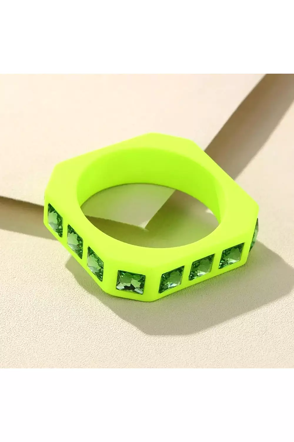 GHETTO SUPERSTAR BANGLE LIME