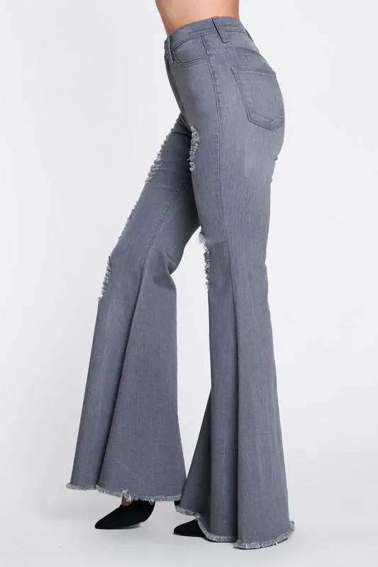 GRETA GREY BELL BOTTOMS