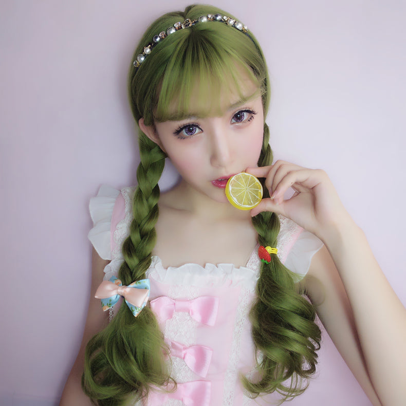 HARAJUKU LOLITA GREEN WIG