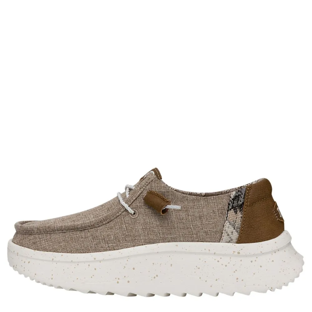 HEYDUDE  WOMENS WENDY PEAK SLIP ON SNEAKER