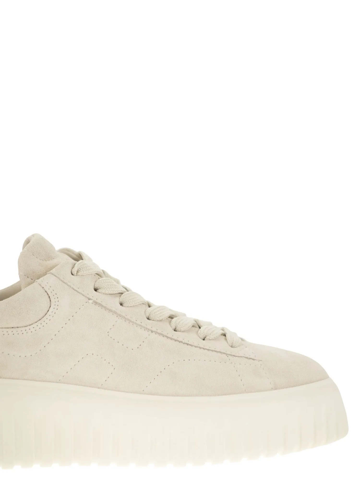 Hogan    Hogan Suede H Stripes Sneakers