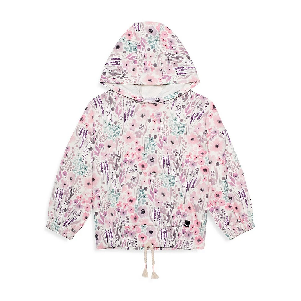 Hudson's Bay Little Girl's Floral Hoodie