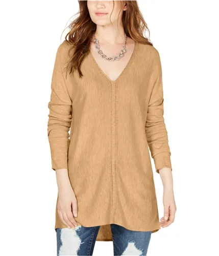 I-N-C Womens V-Neck Sweater Tunic Blouse