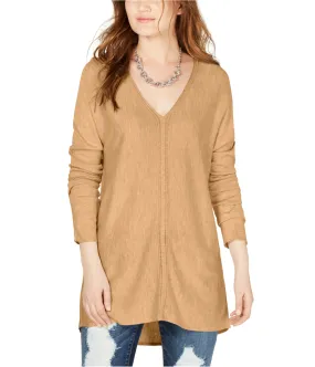 I-N-C Womens V-Neck Sweater Tunic Blouse