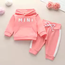 Infant Hooded Jackets+Pants Tracksuit