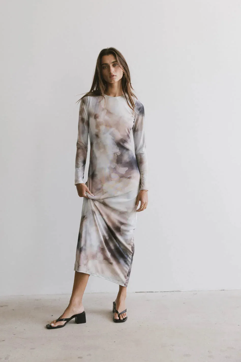 Jamie Watercolor Bodycon Dress