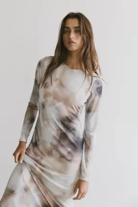 Jamie Watercolor Bodycon Dress