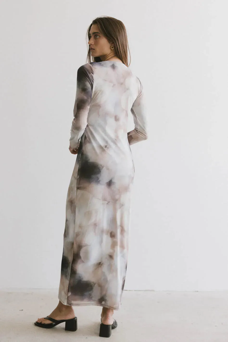 Jamie Watercolor Bodycon Dress