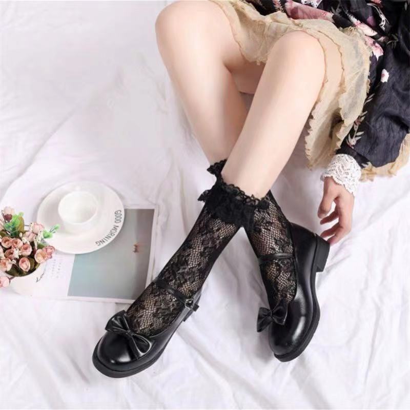 JAPANESE LOLITA LOW HEEL SHOES BY99666