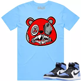 Jordan 1 UNC Toe 1s Shirt to Match - ANGRY MONEY TALKS BAWS