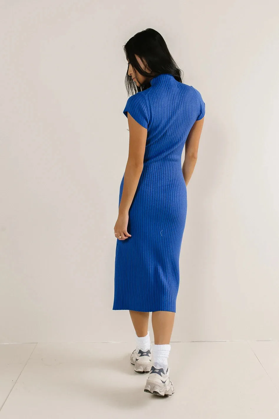 Kimi Bodycon Dress in Blue - FINAL SALE