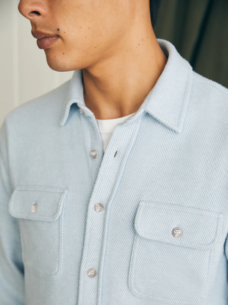 LEGEND SWEATER SHIRT - ICE BLUE TWILL