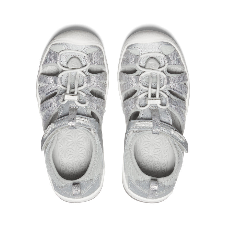 Little Kids' Moxie Sandal  |  Silver