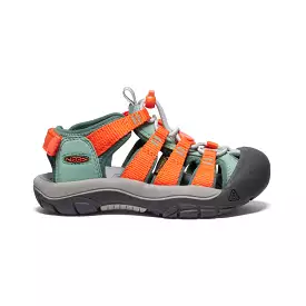 Little Kids' Newport Boundless Sandal  |  Granite Green/Scarlet Ibis