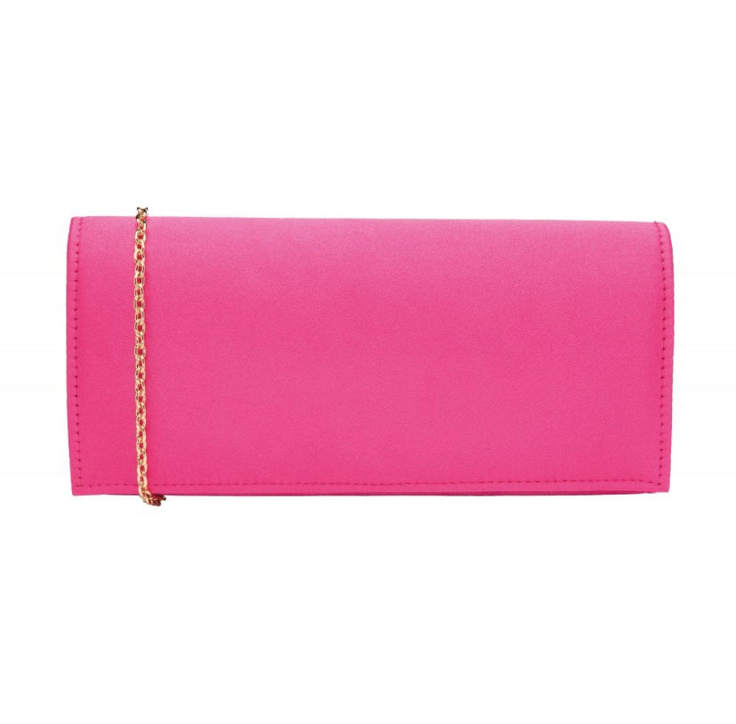 LOTUS Trudy Pink Satin Clutch Bag