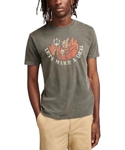 Lucky Brand Men's Let's Make a Deal Short Sleeve Graphic T-Shirt