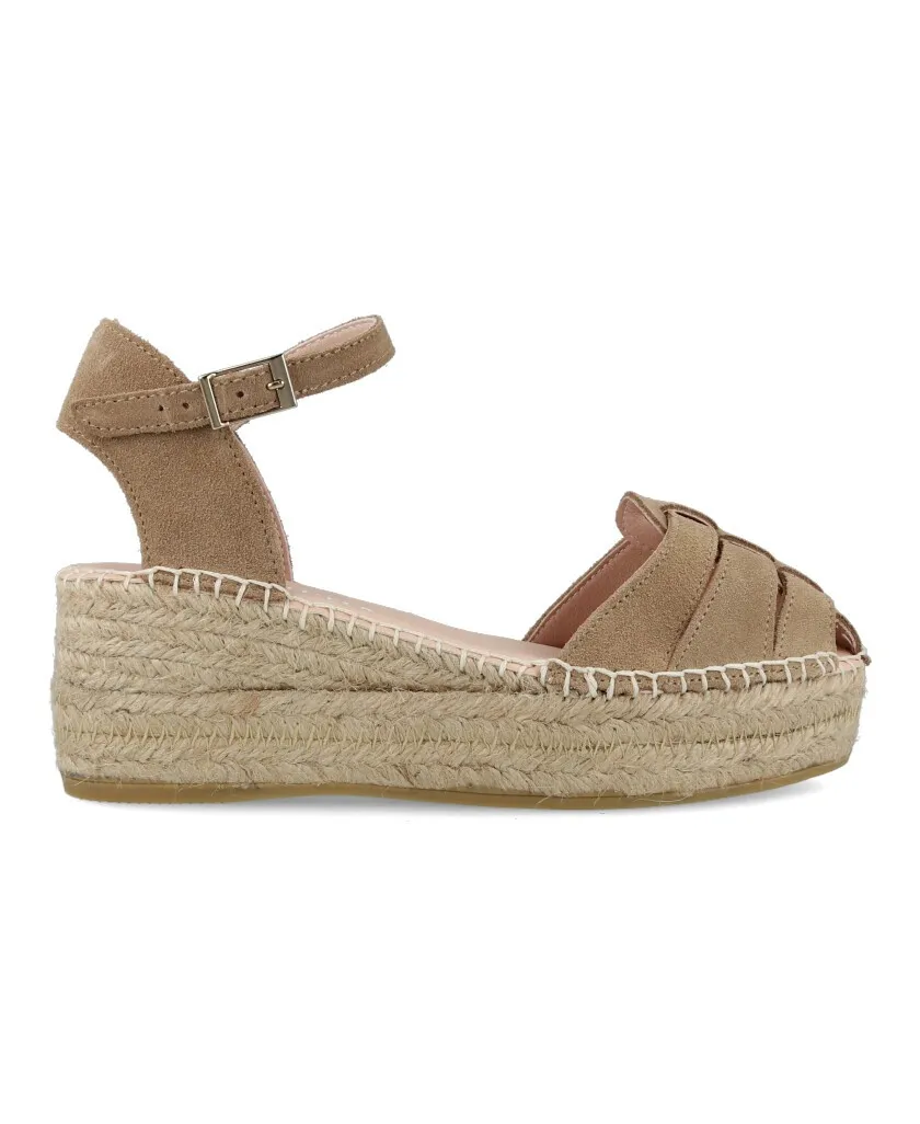 Macarena Java 43 wedge and platform espadrille