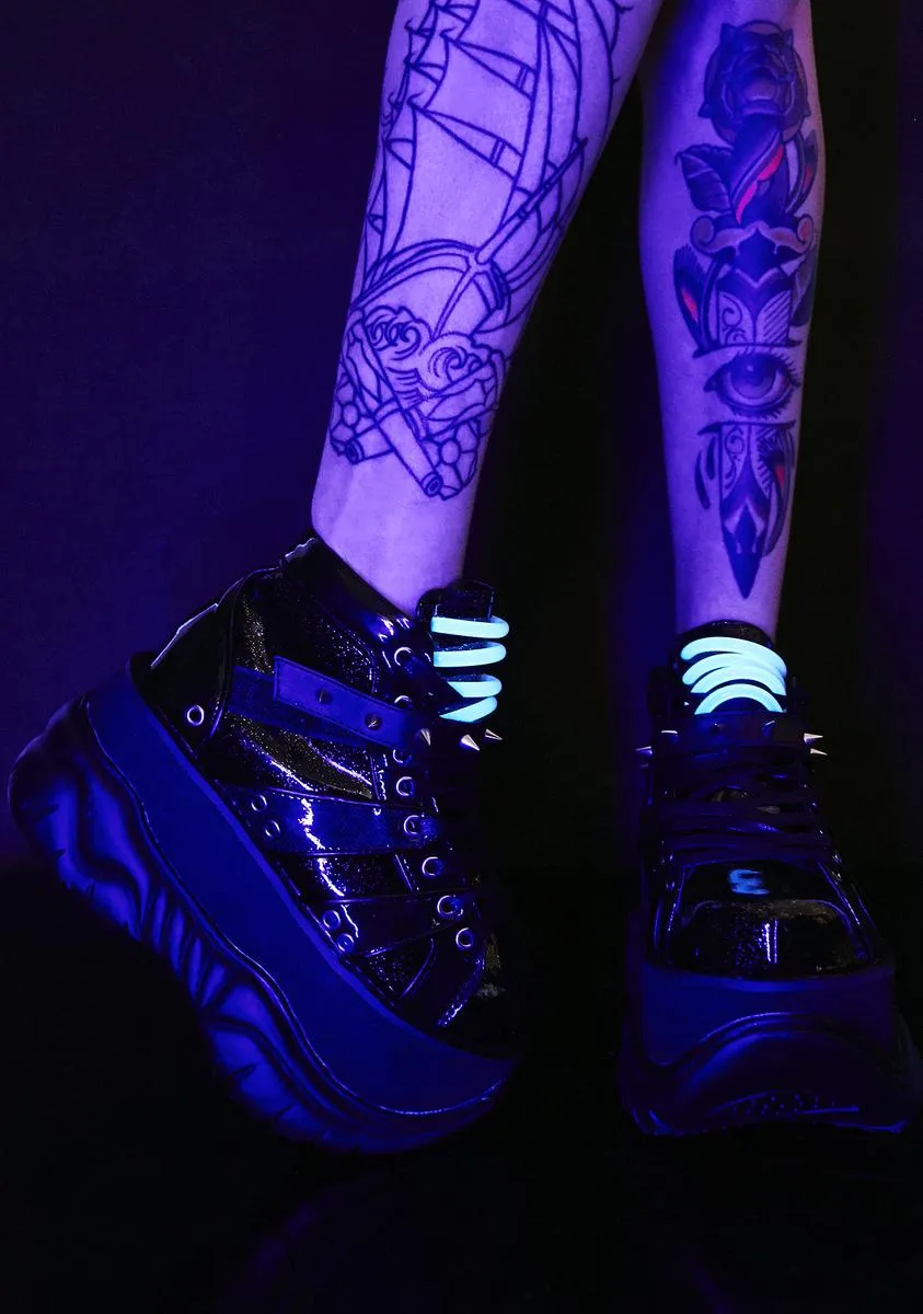 Machina UV Reactive Platform Sneakers-