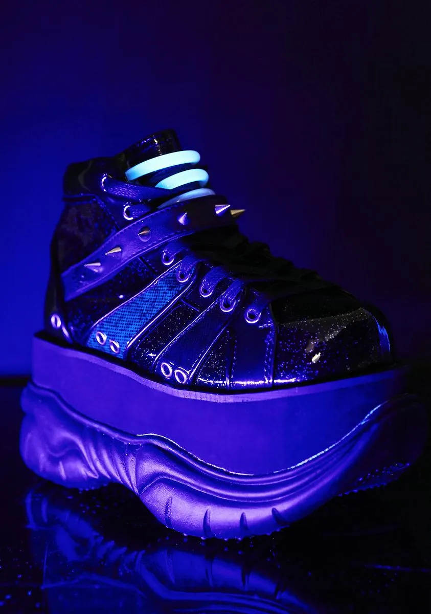 Machina UV Reactive Platform Sneakers-