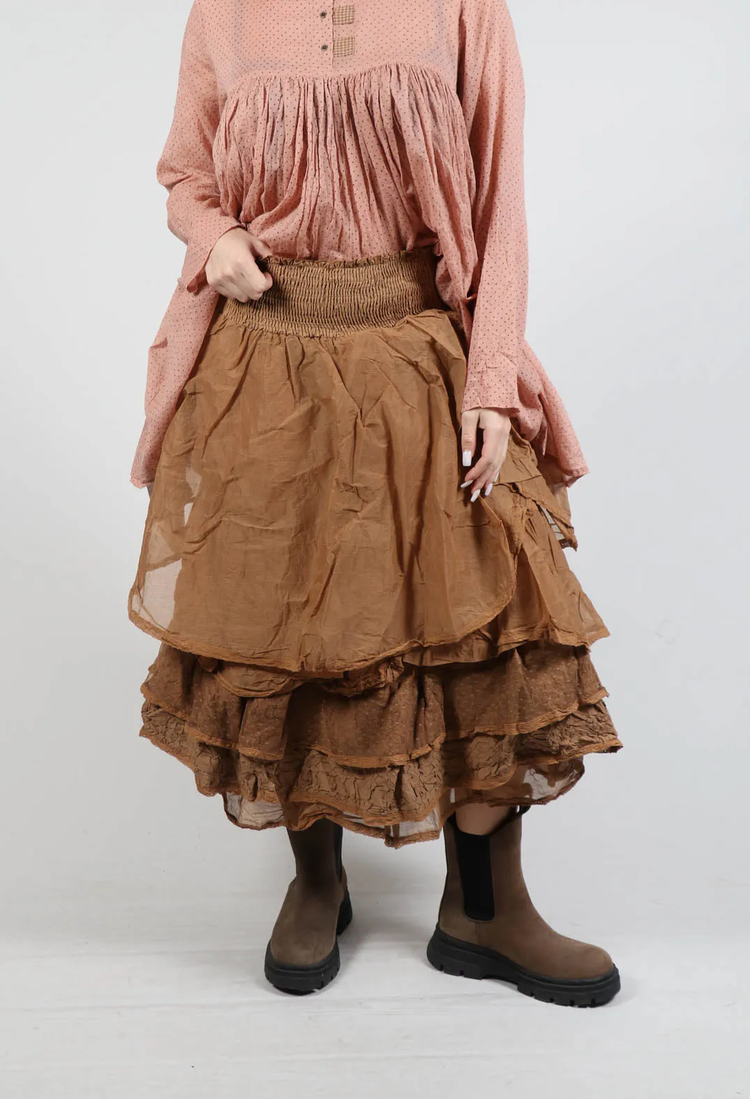 Madou Skirt in Canelle