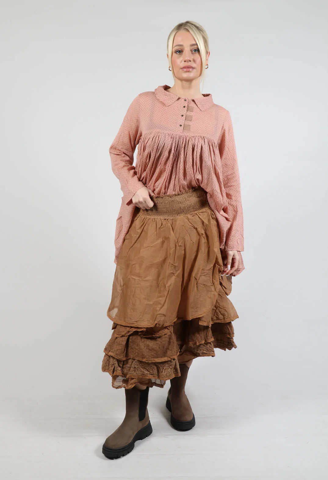 Madou Skirt in Canelle