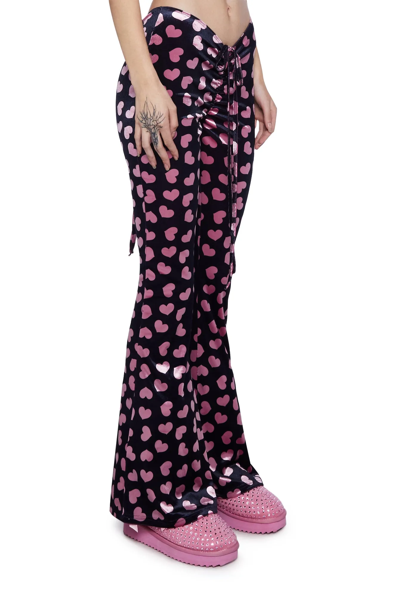 Maneater V-Cut Bell Bottoms-