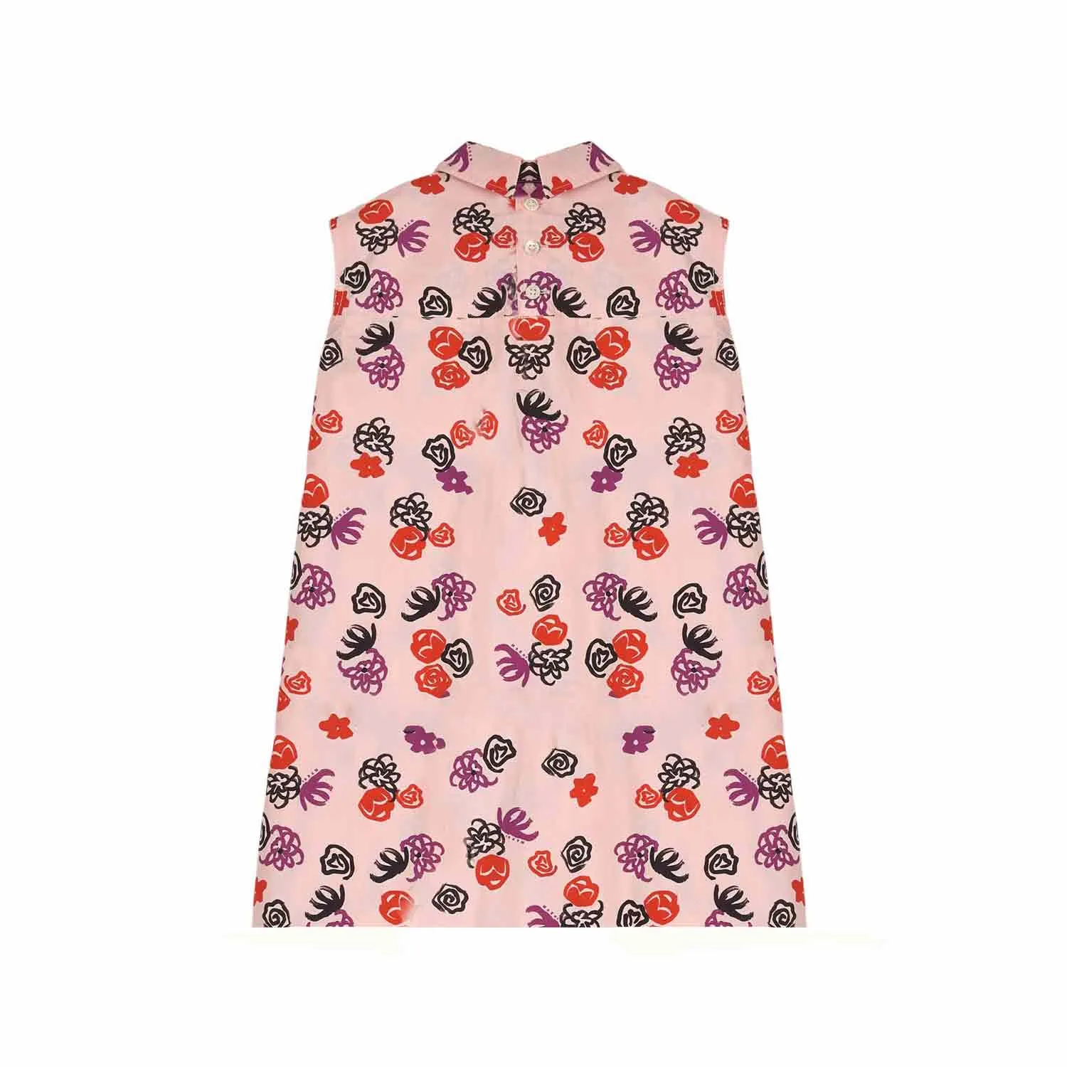 Marni Pink Chemisier Dress For Girls And Teen