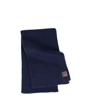 Matchless Basic Wool Scarf, navy