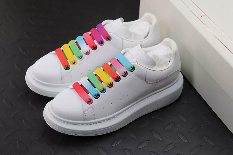 MCQ sole sneaker Rainbow Shoelace