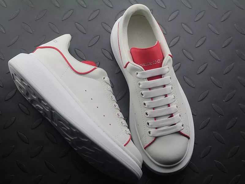 MCQ sole sneaker White Red