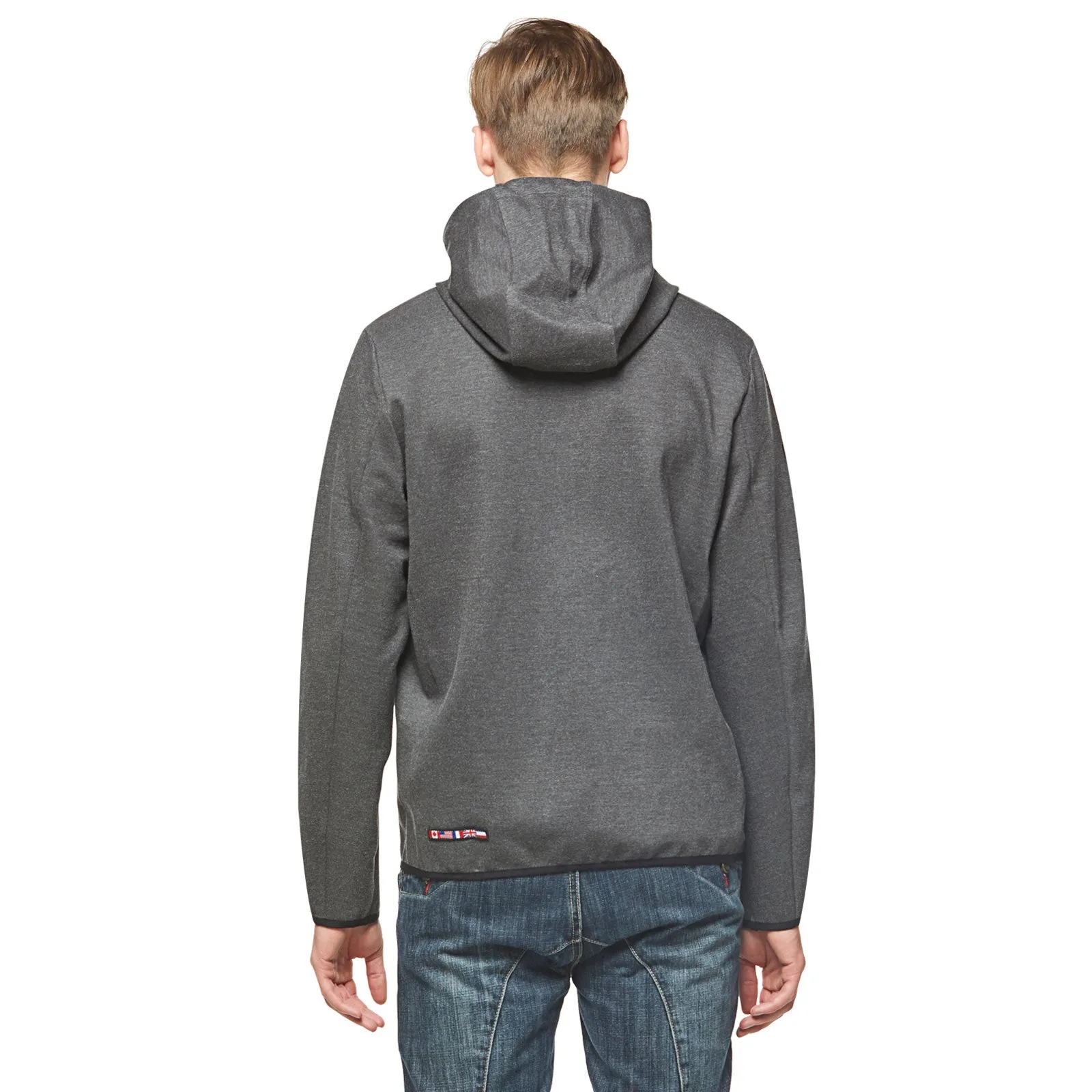 Mens Scuba Knit Zip-Up Hoodie