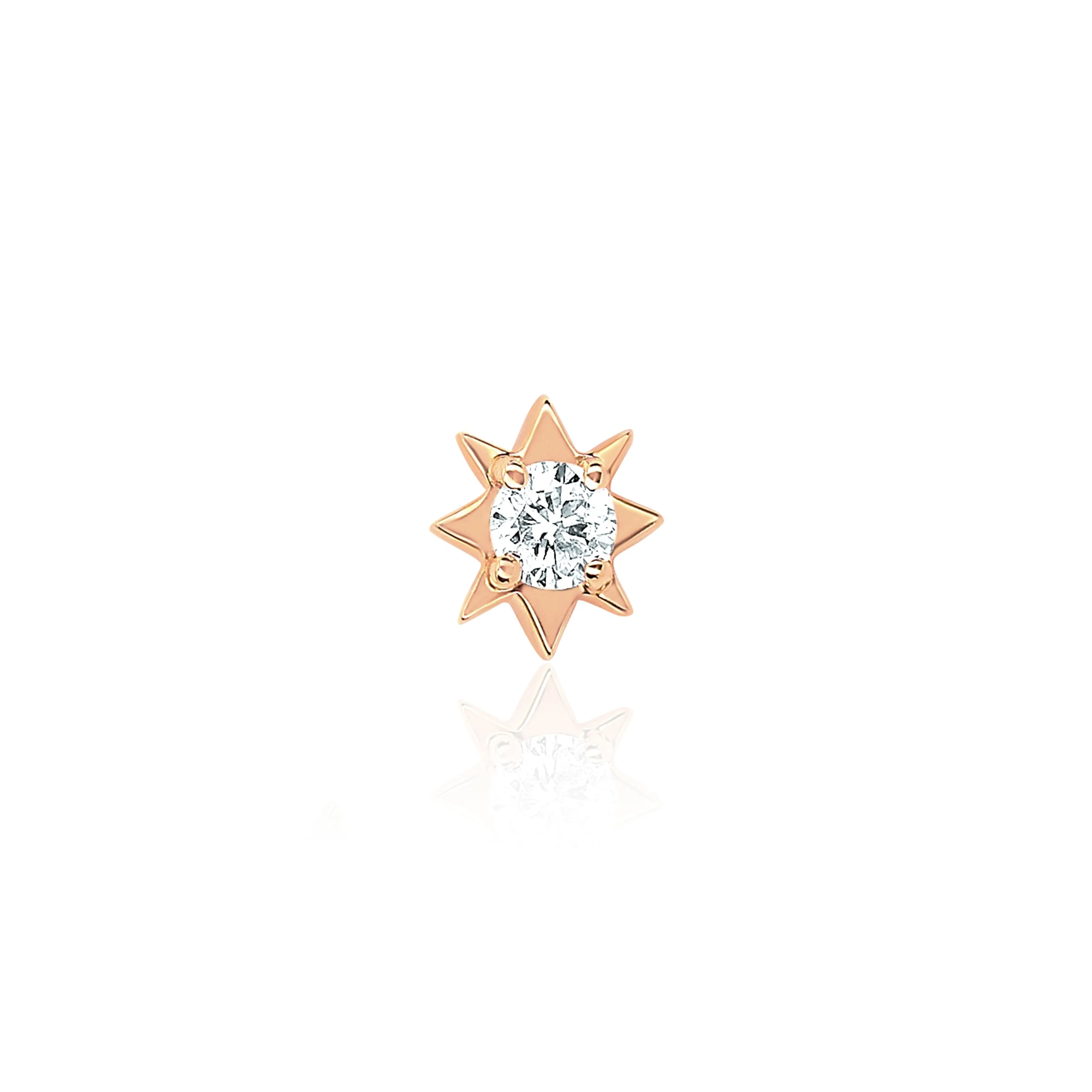 Mini North Star Diamond Studs