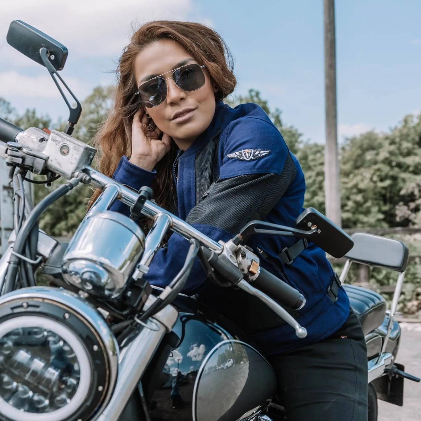 MotoGirl | Jodie Mesh Summer Jacket