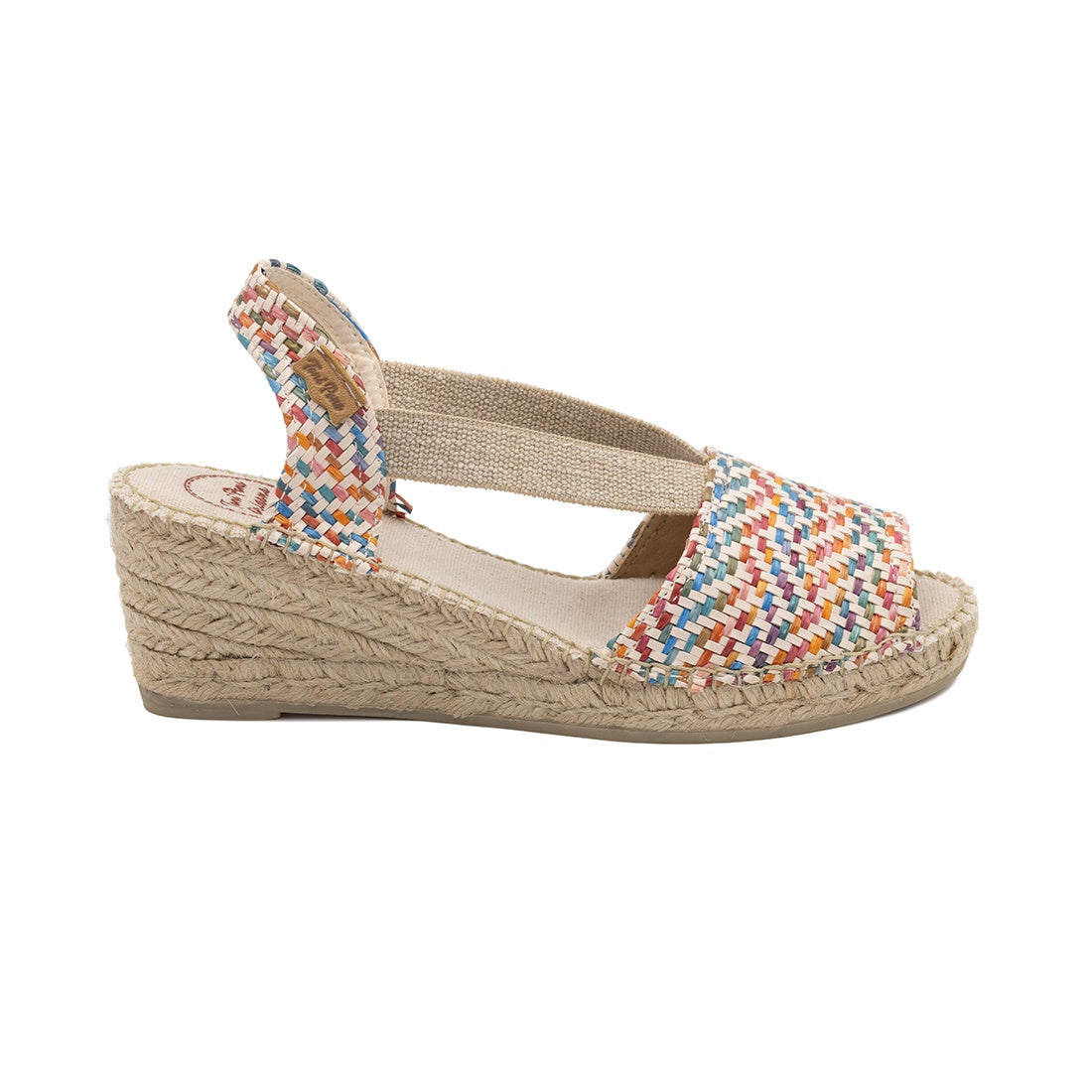 Multicoloured Wedge Espadrille For Women - Teide-MS