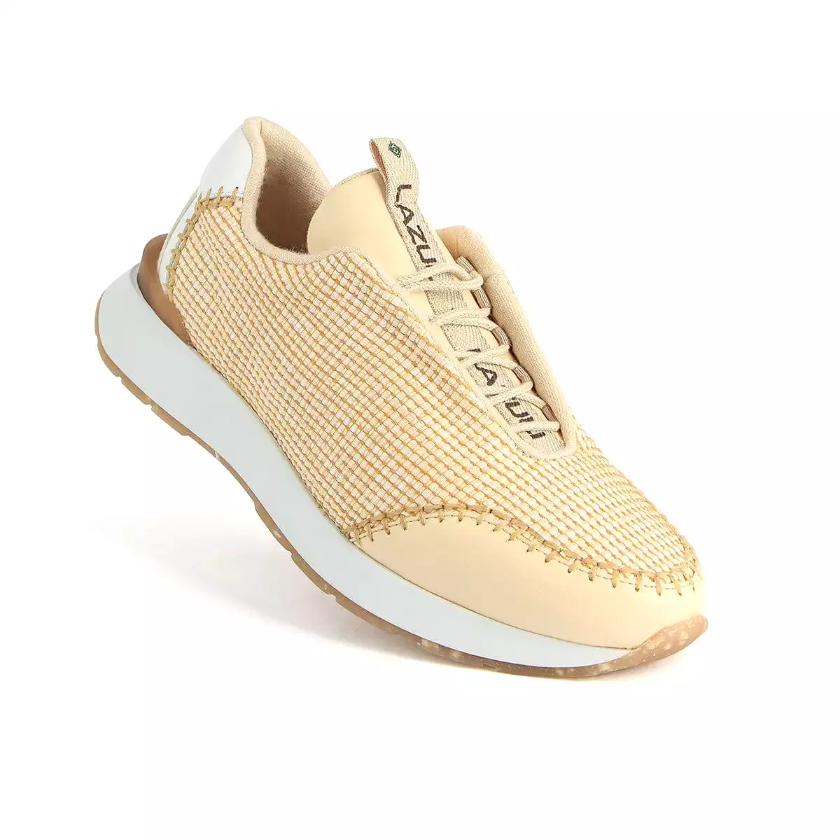 My Sneaker Rafia Cotton Sneakers | Beige