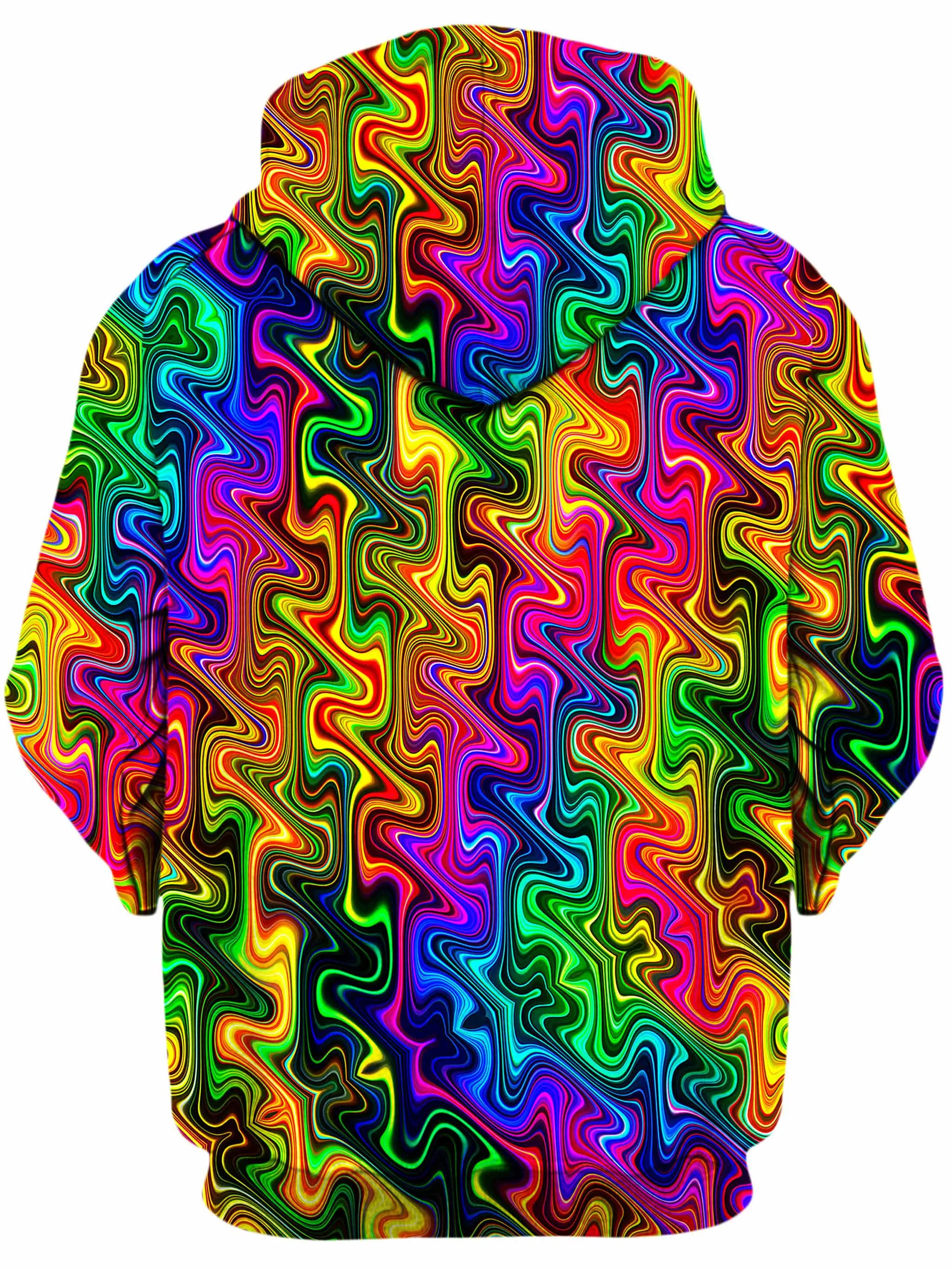 Neon Ziggy Unisex Zip-Up Hoodie