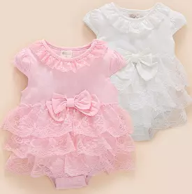 Newborn Party Romper Bodysuit