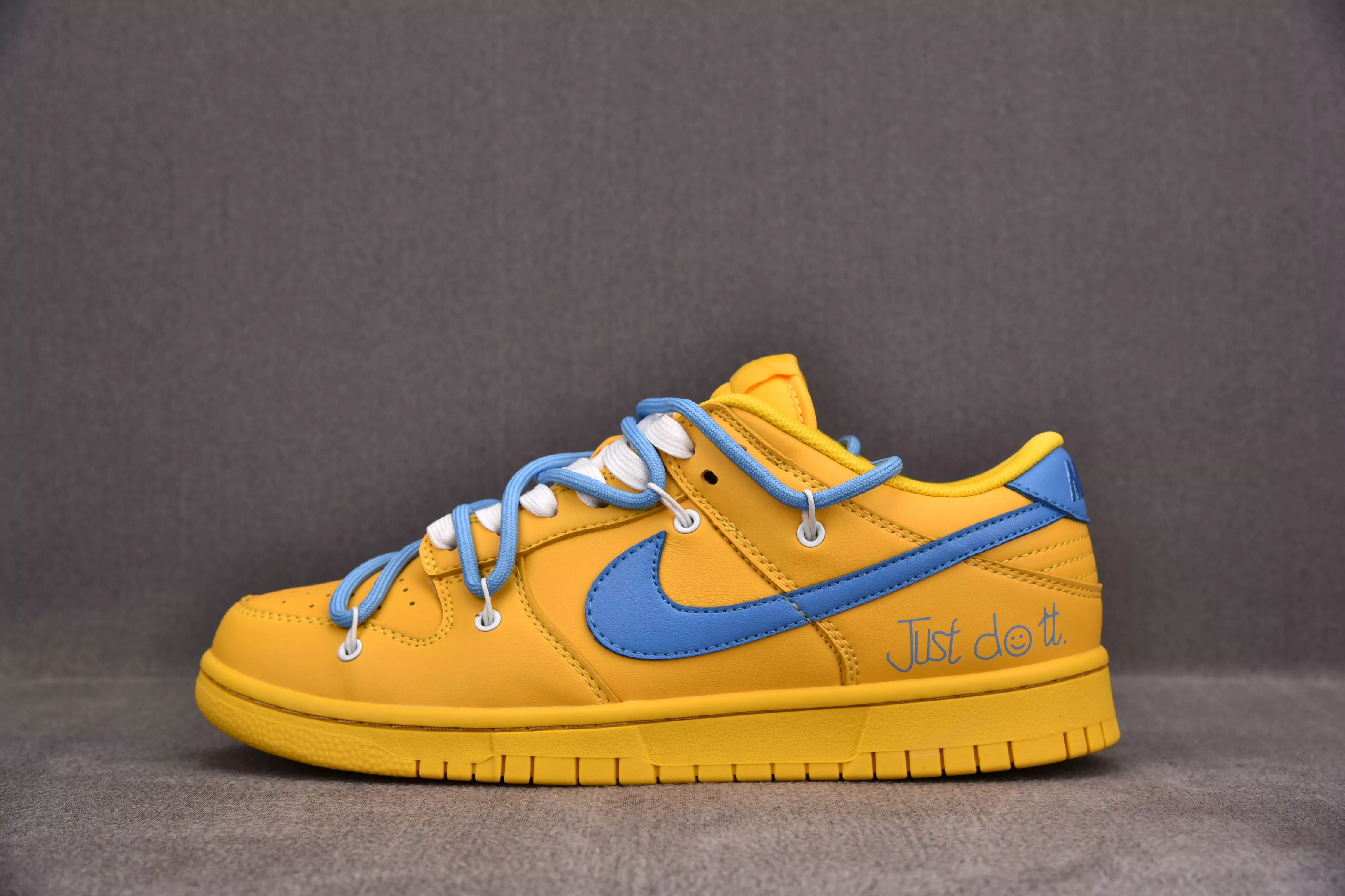 Nike Dunk Low Dancing Bear Yellow (Custom Sneaker)