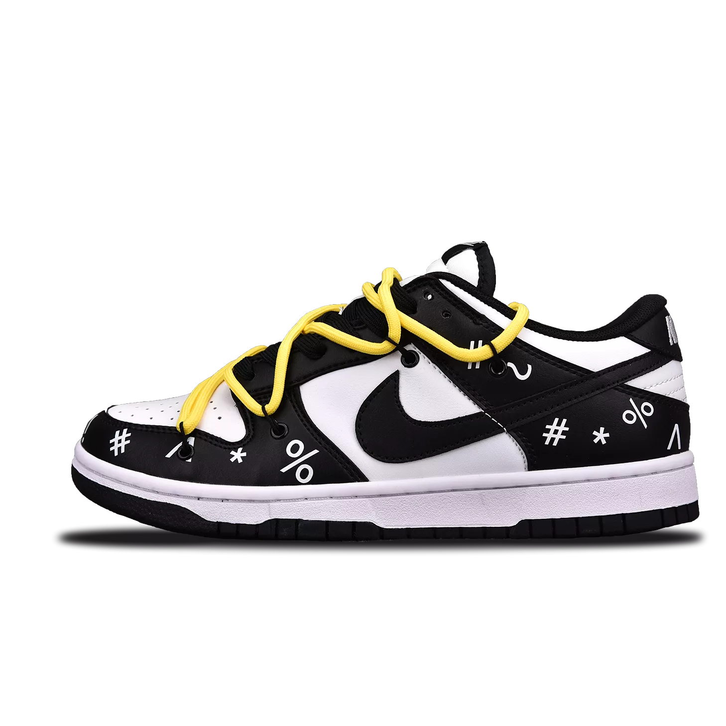 Nike Dunk Low Retro Black White Black Panda (2021) (Custom Sneaker)