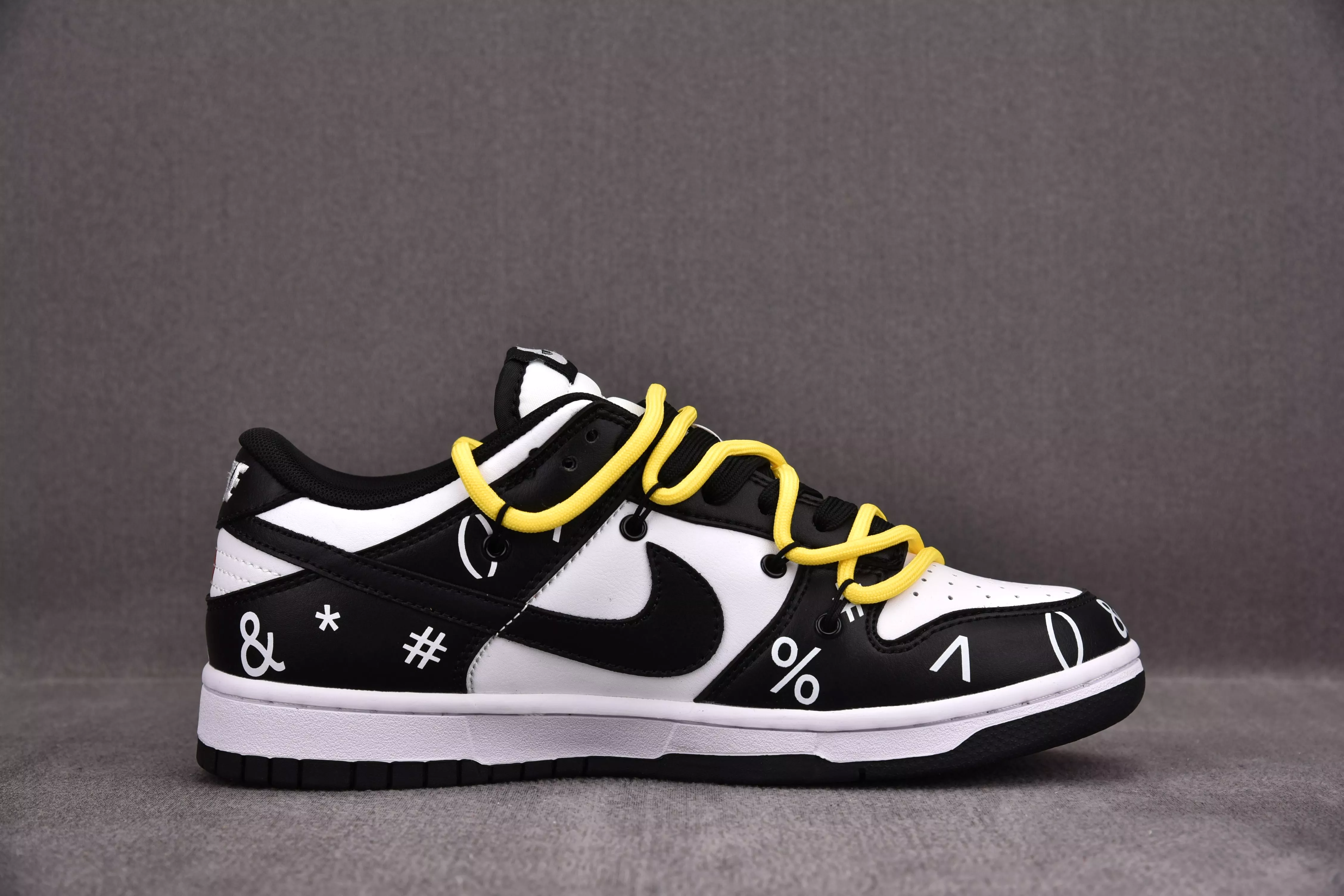 Nike Dunk Low Retro Black White Black Panda (2021) (Custom Sneaker)