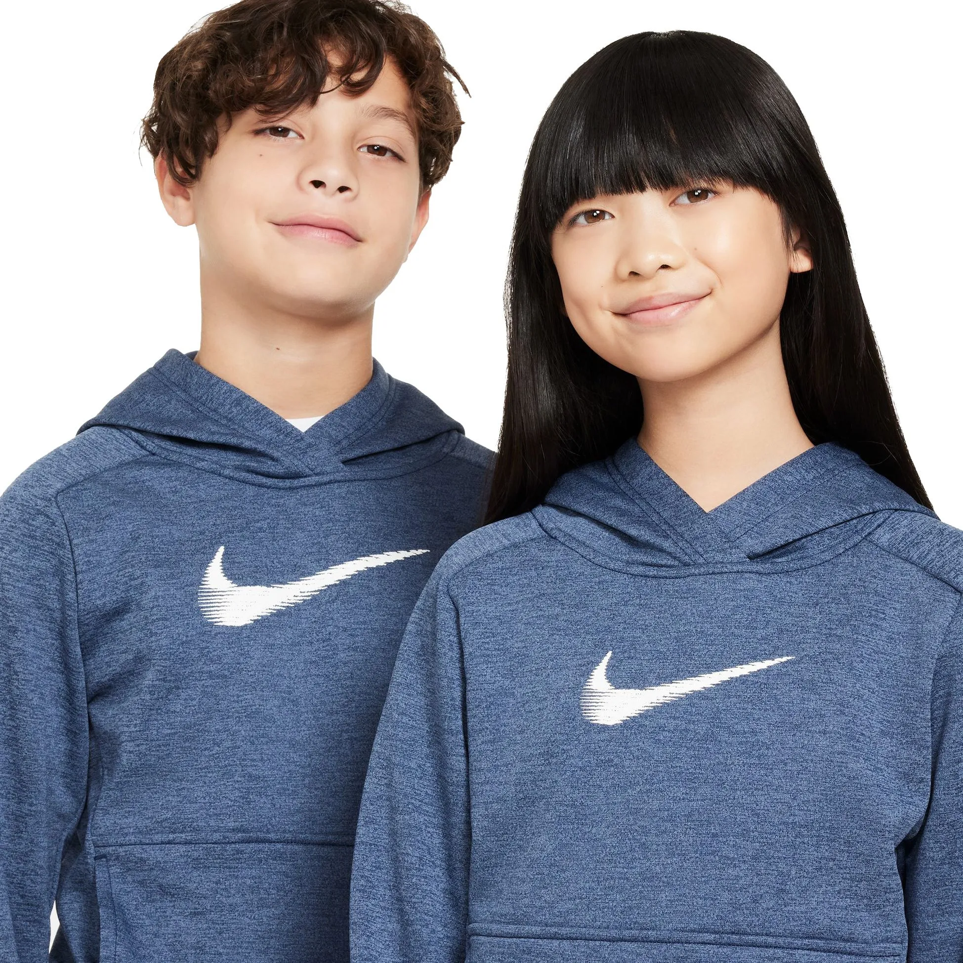 Nike - Multi+ Therma-FIT Hoodie Kids midnight navy